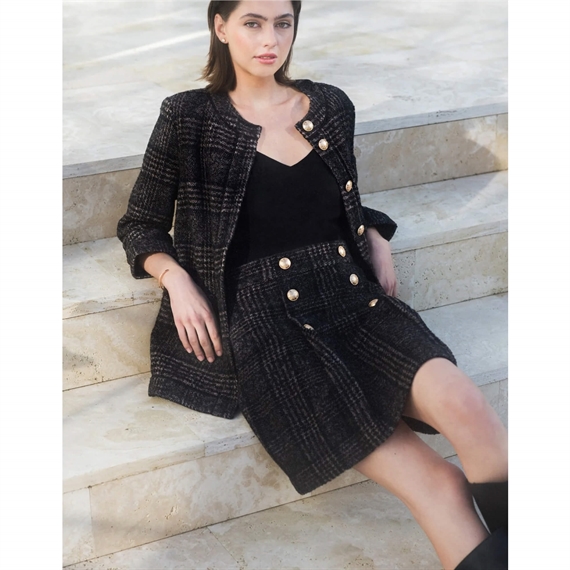 Dea Kudibal Patriziadea Nederdel, Black Check 
